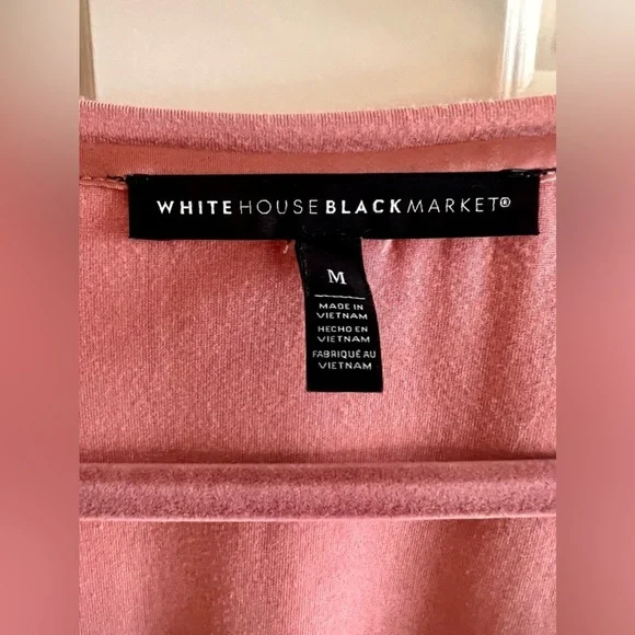 White House Black Market Rose Tunic -Medium - Picture 5 of 6